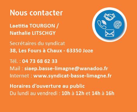 Coordonnées du Syndicat intercommunal Basse Limagne