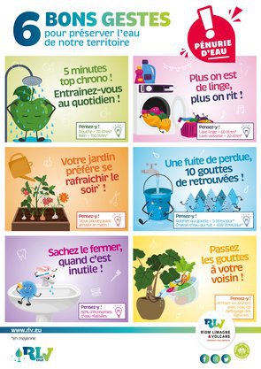 6 BONS GESTES POUR PRÉSERVER L'EAU